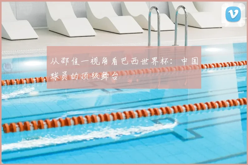 从邵佳一视角看巴西世界杯：中国球员的顶级舞台